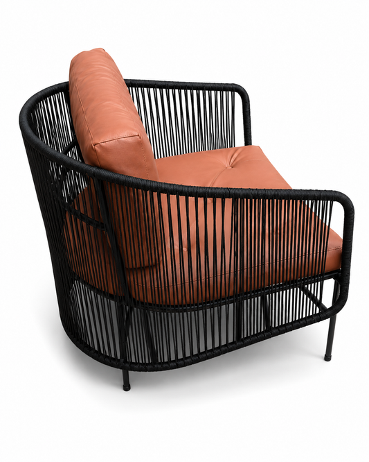Poltrona Terra em Corda Náutica – Design Moderno e Sofisticado