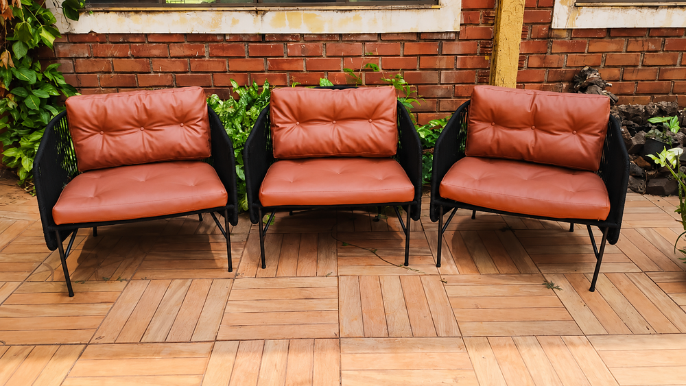Poltrona Terra em Corda Náutica – Design Moderno e Sofisticado