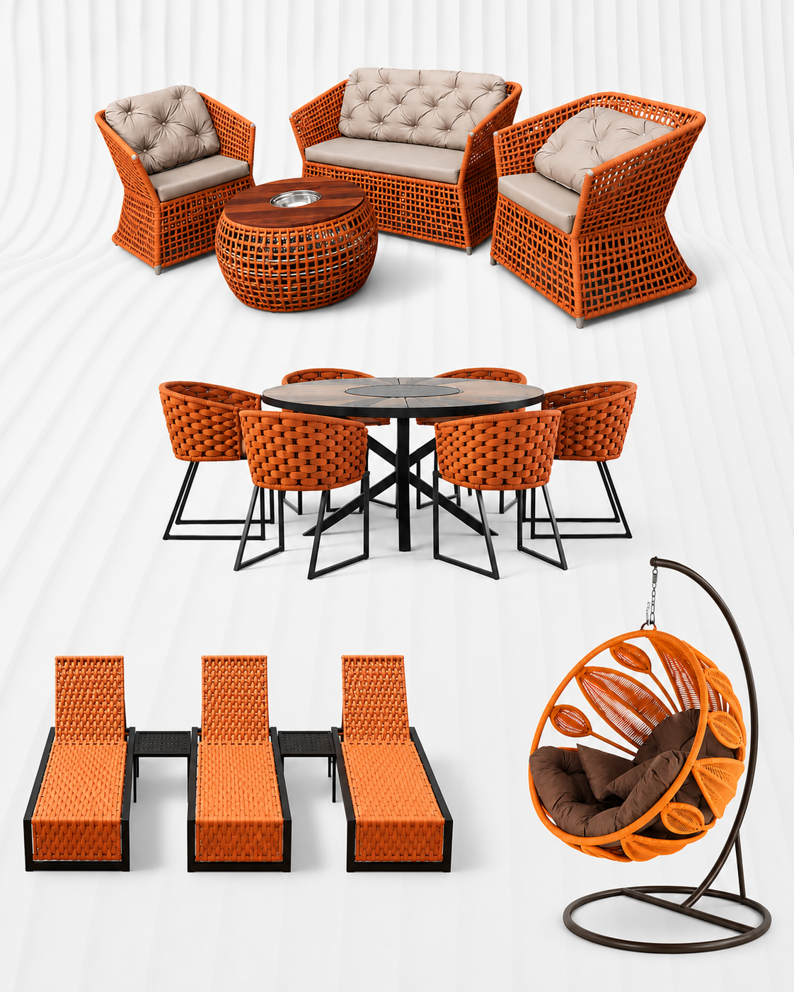Combo Resort Premium em Corda Náutica