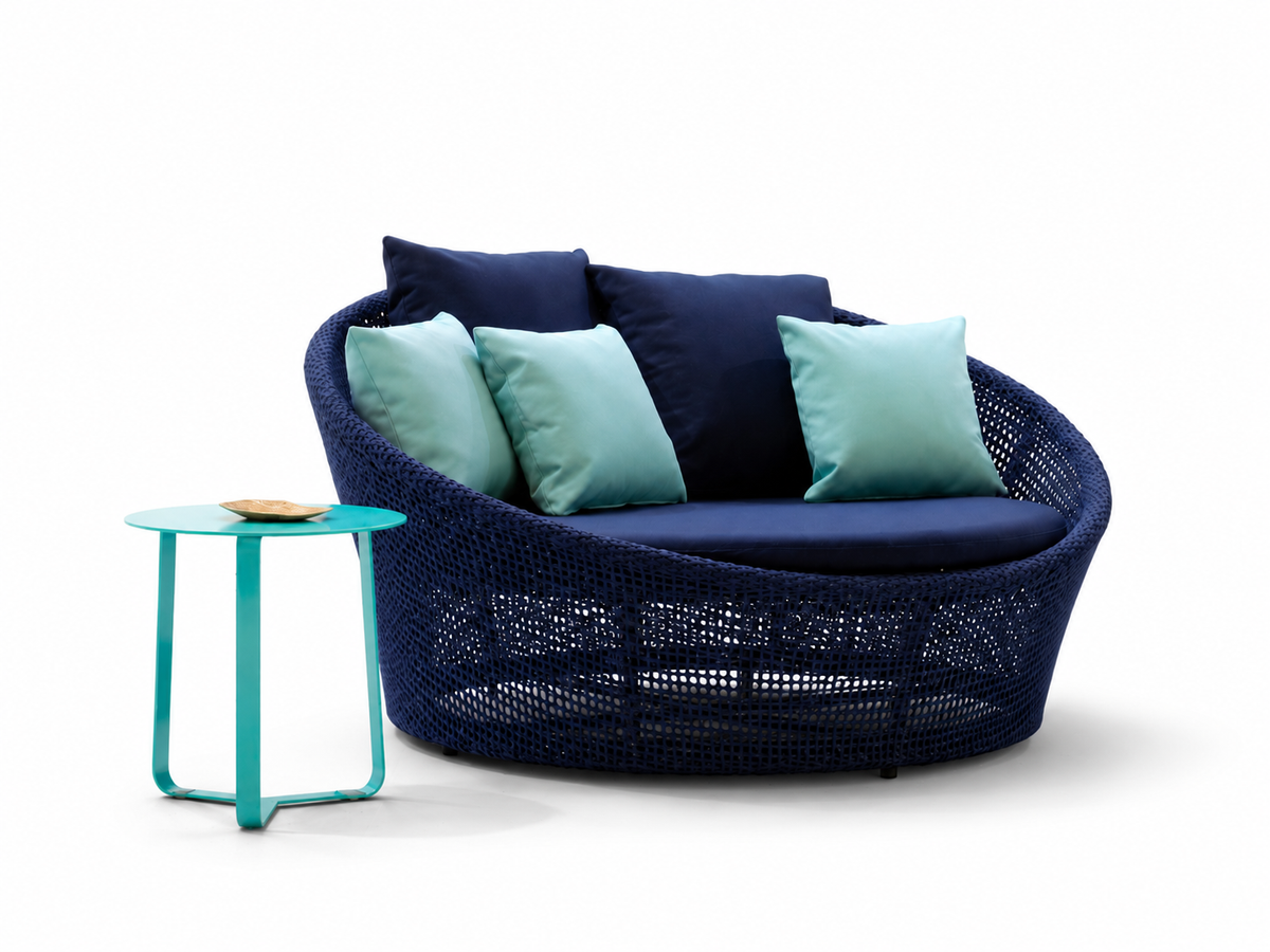 Chaise Lounge Premium em Corda Náutica