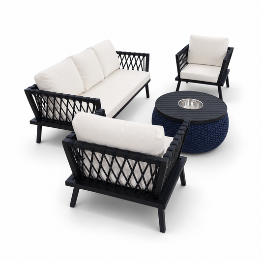 Conjunto Living Premium em Corda Náutica