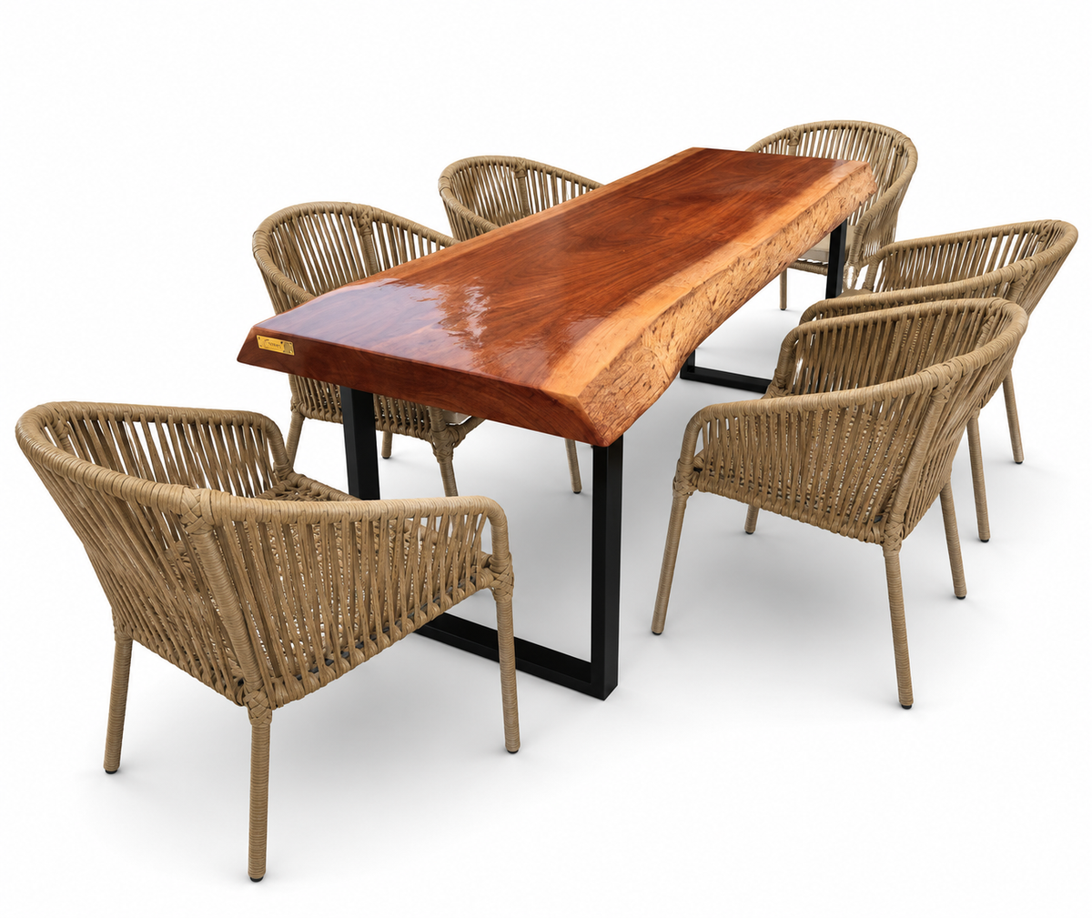 Conjunto Mesa Pranchão com Poltronas – Promoção Especial