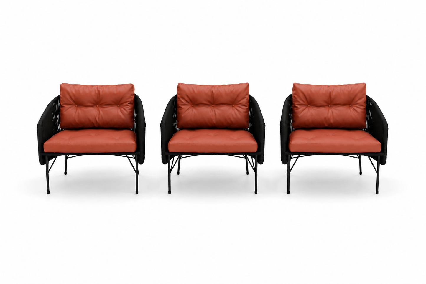 Poltrona Terra em Corda Náutica – Design Moderno e Sofisticado