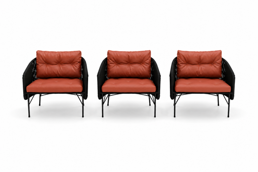 Poltrona Terra em Corda Náutica – Design Moderno e Sofisticado